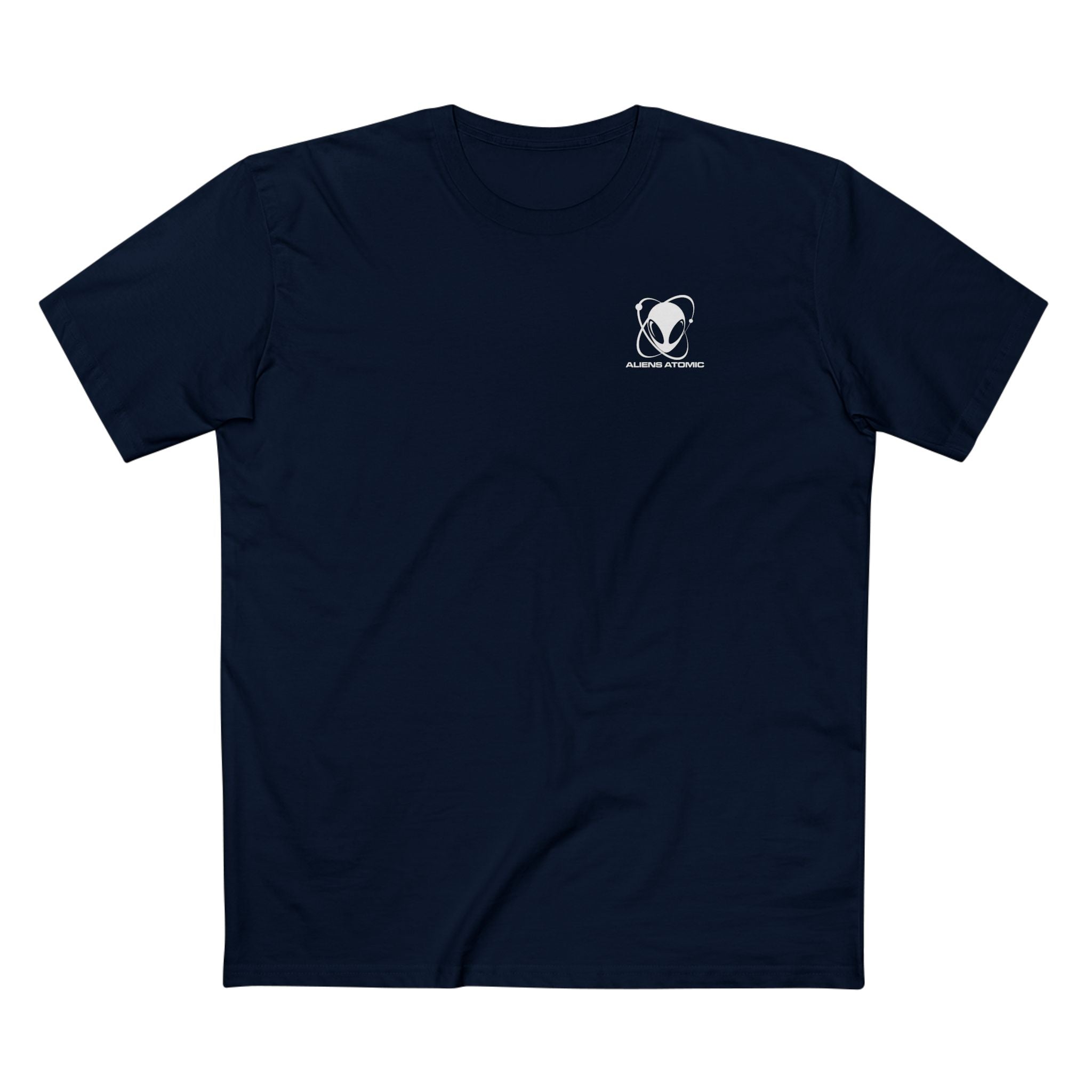 T-shirt Navy front