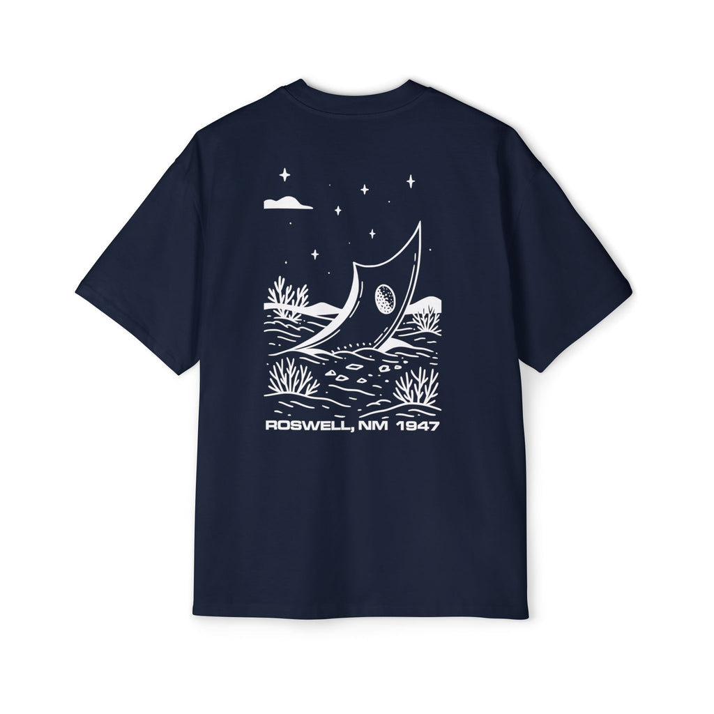 T-shirt Navy back