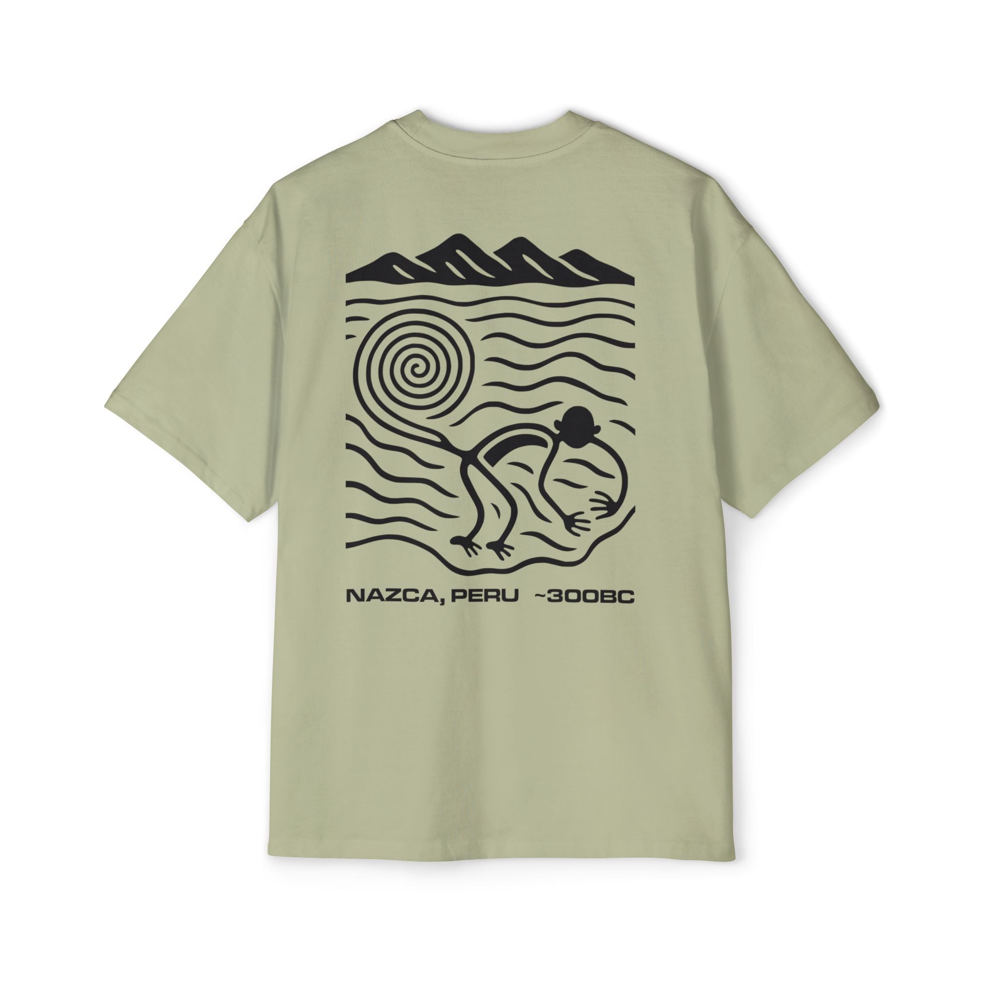 T-shirt Pistachio back