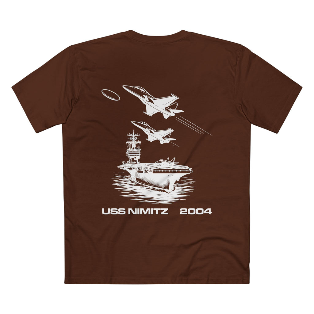 T-shirt Dark Chocolate back