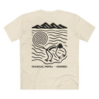 T-shirt Natural back