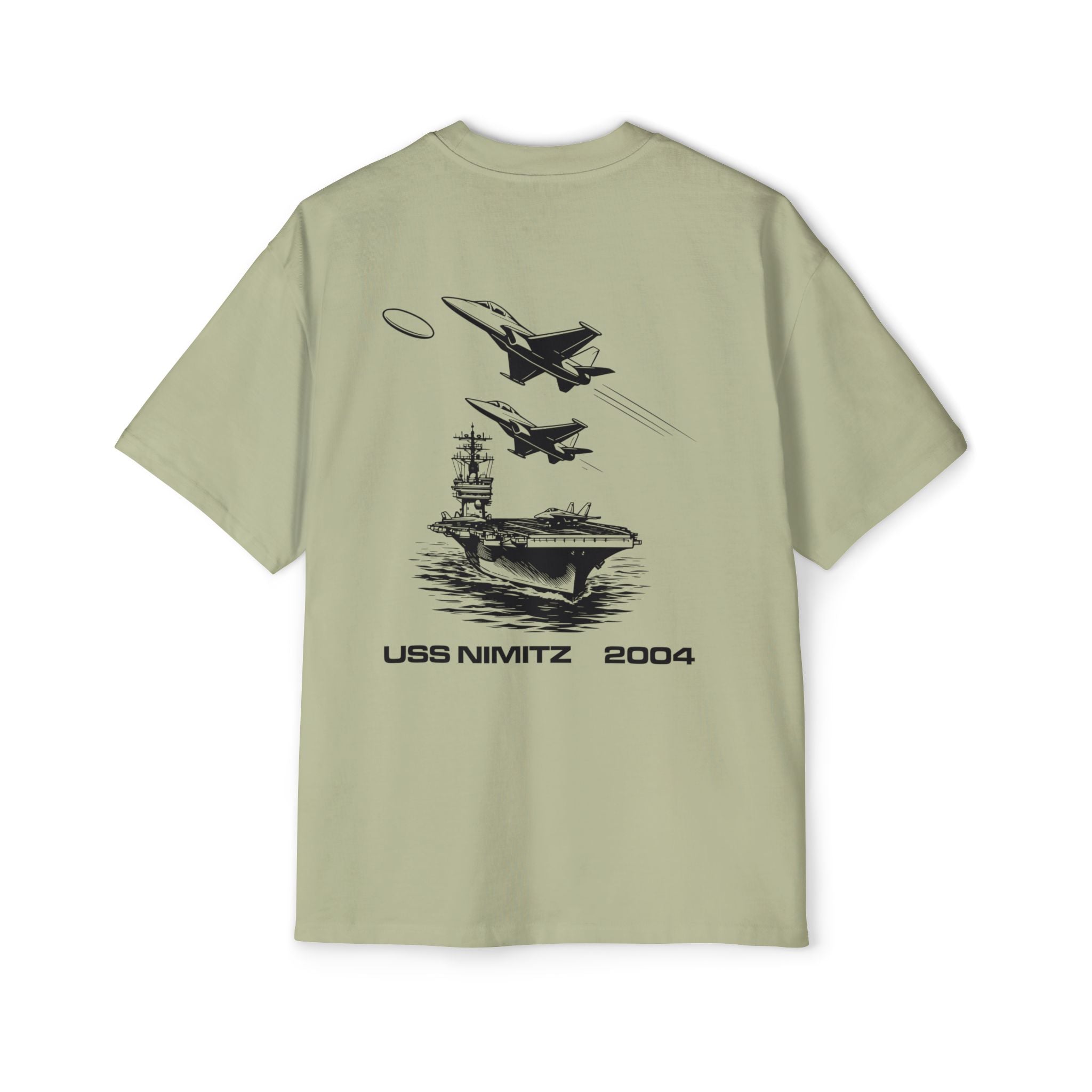 T-shirt Pistachio back