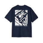 T-shirt Navy back