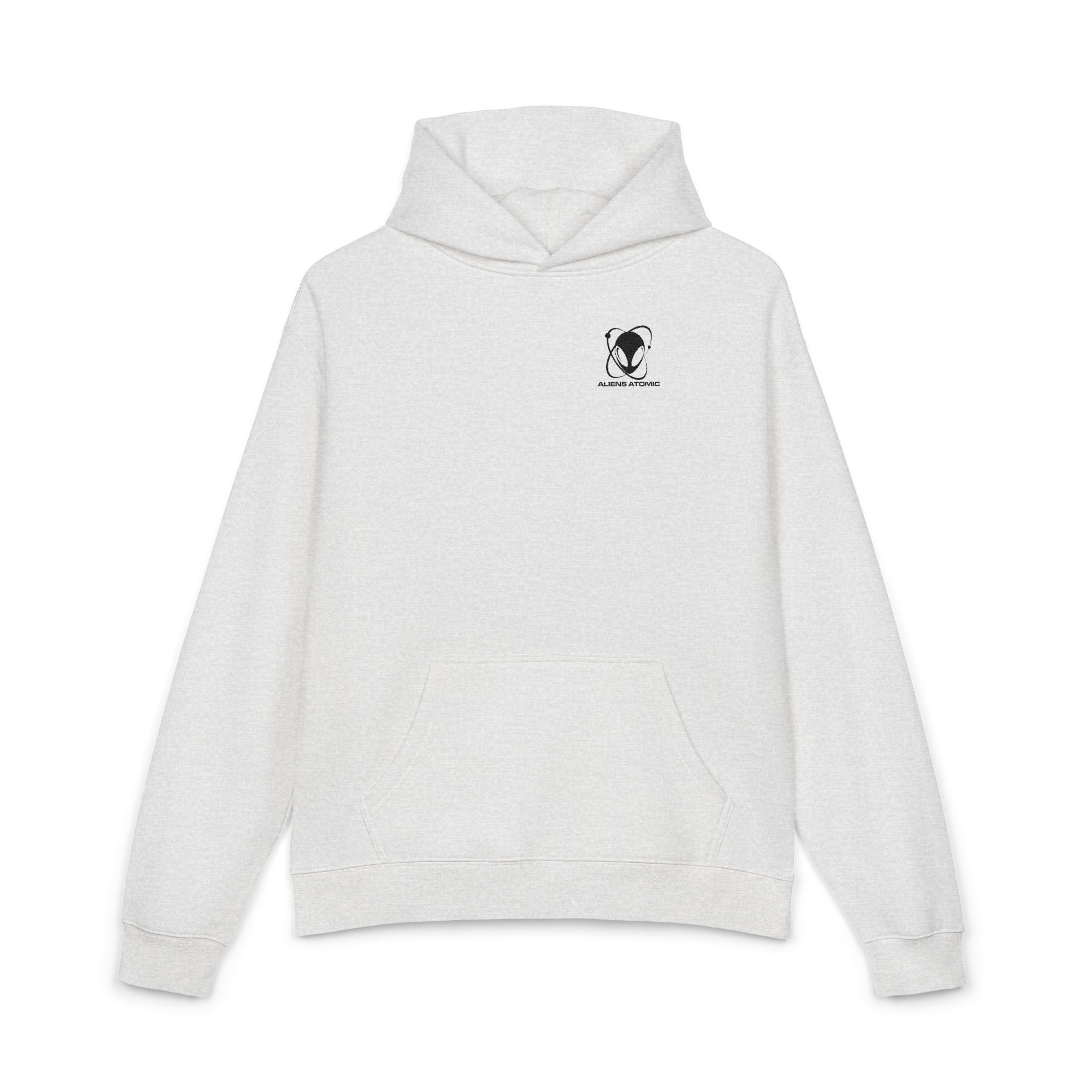 Hoodie White Heather front