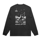 mockup | T-shirt Faded Black back