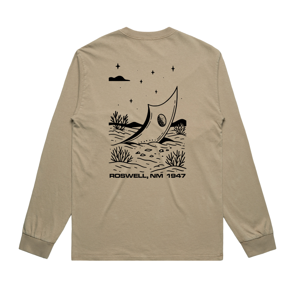 T-shirt Faded Khaki back