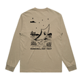 mockup | T-shirt Faded Khaki back