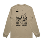 mockup | T-shirt Faded Khaki back