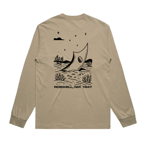 mockup | T-shirt Faded Khaki back