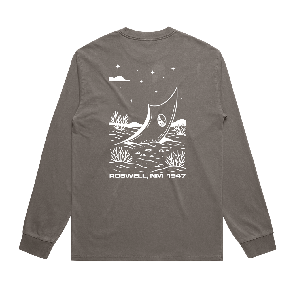 T-shirt Faded Grey back