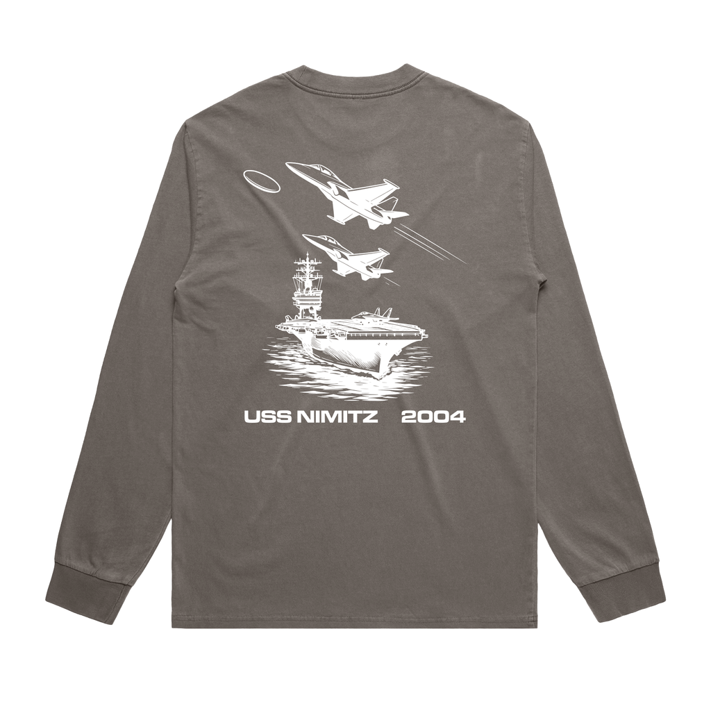 T-shirt Faded Grey back