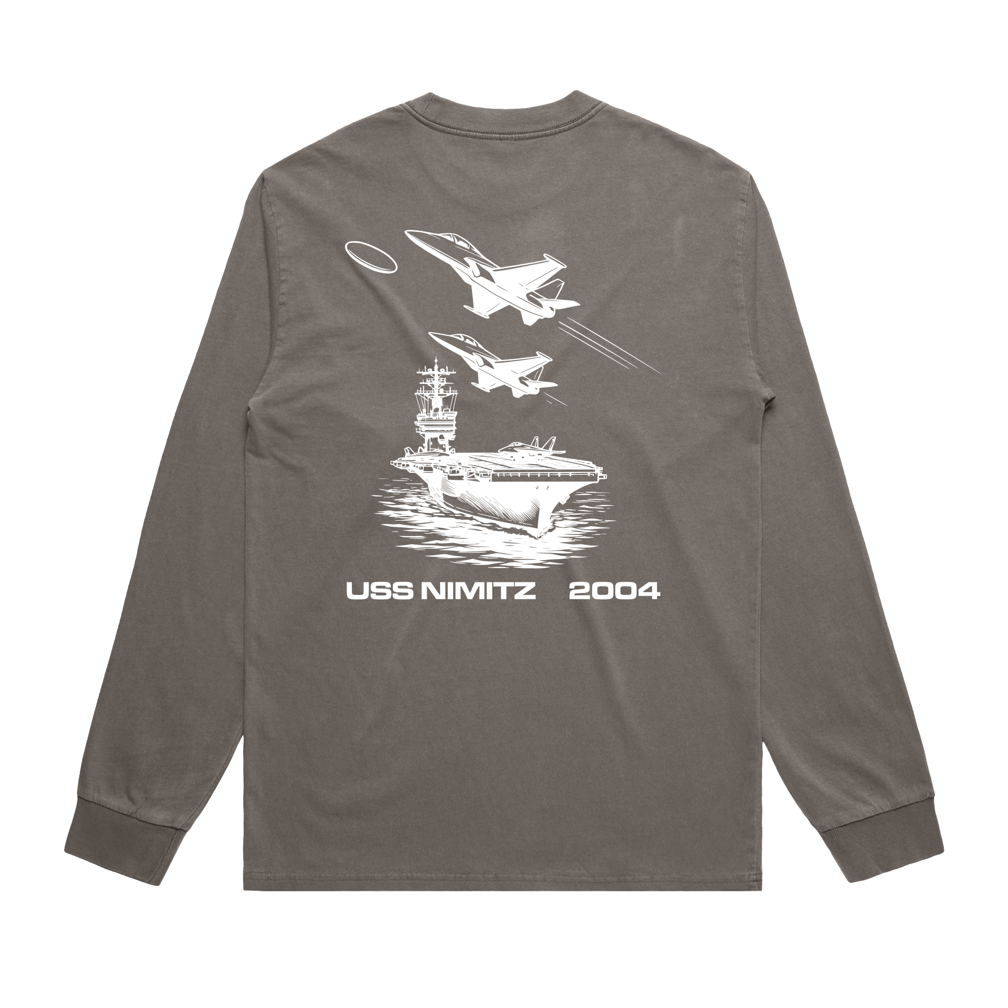 T-shirt Faded Grey back