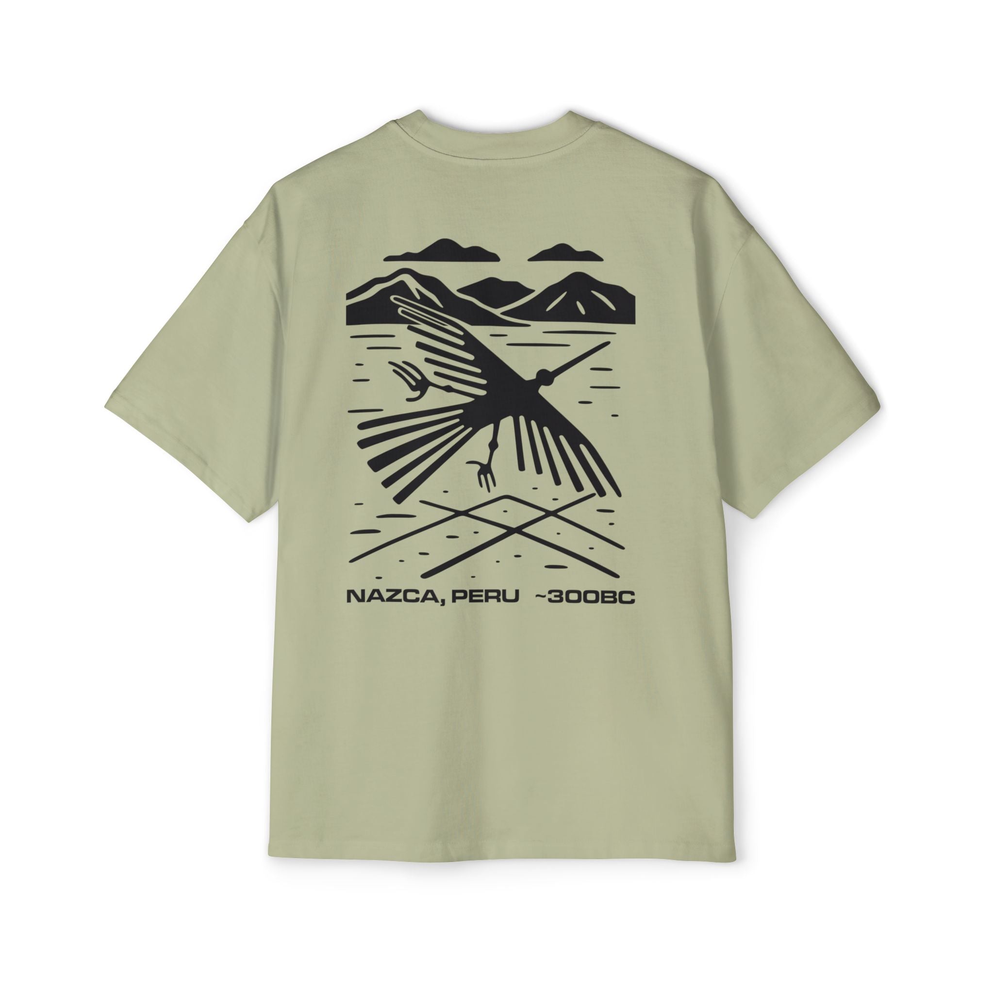 T-shirt Pistachio back