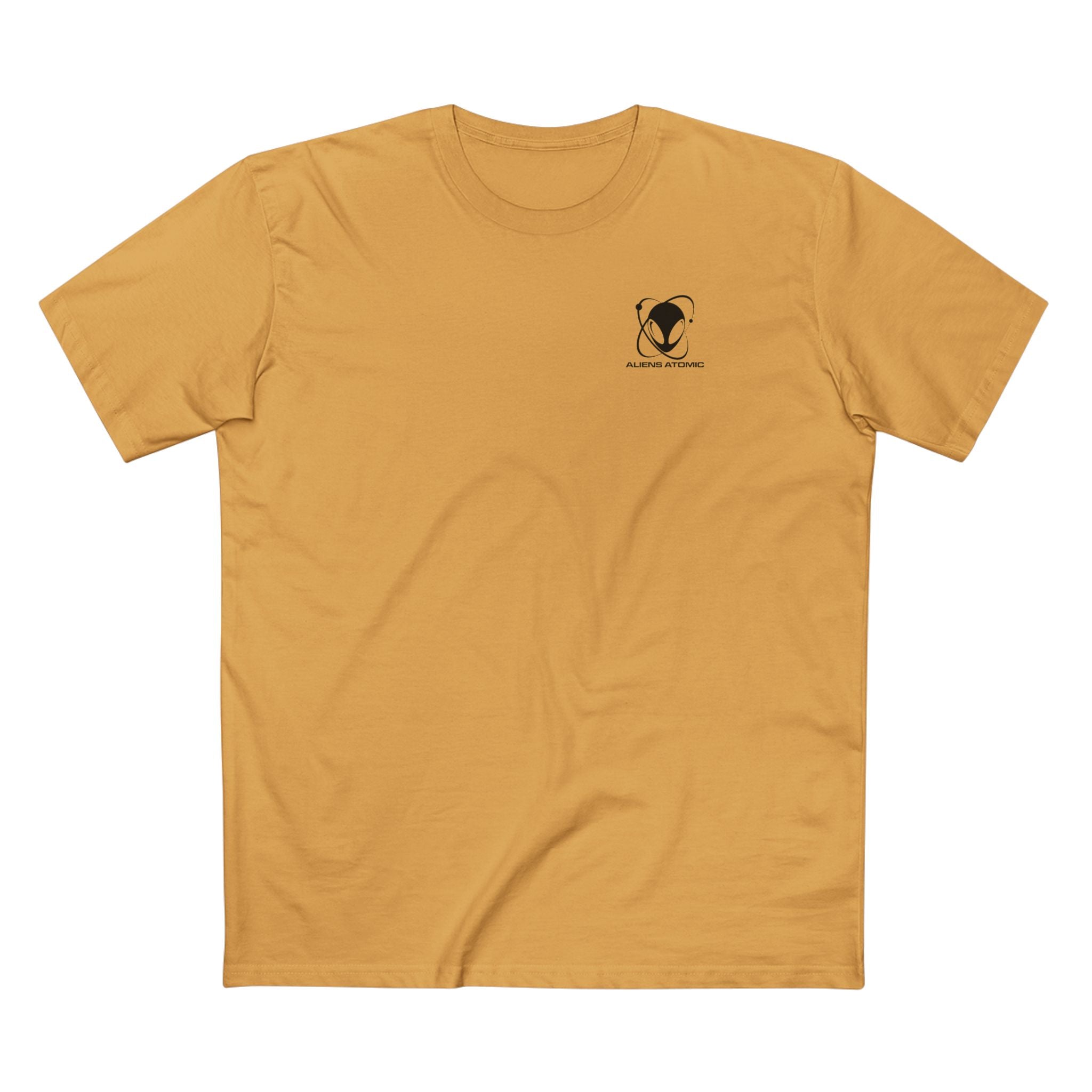 T-shirt Mustard front