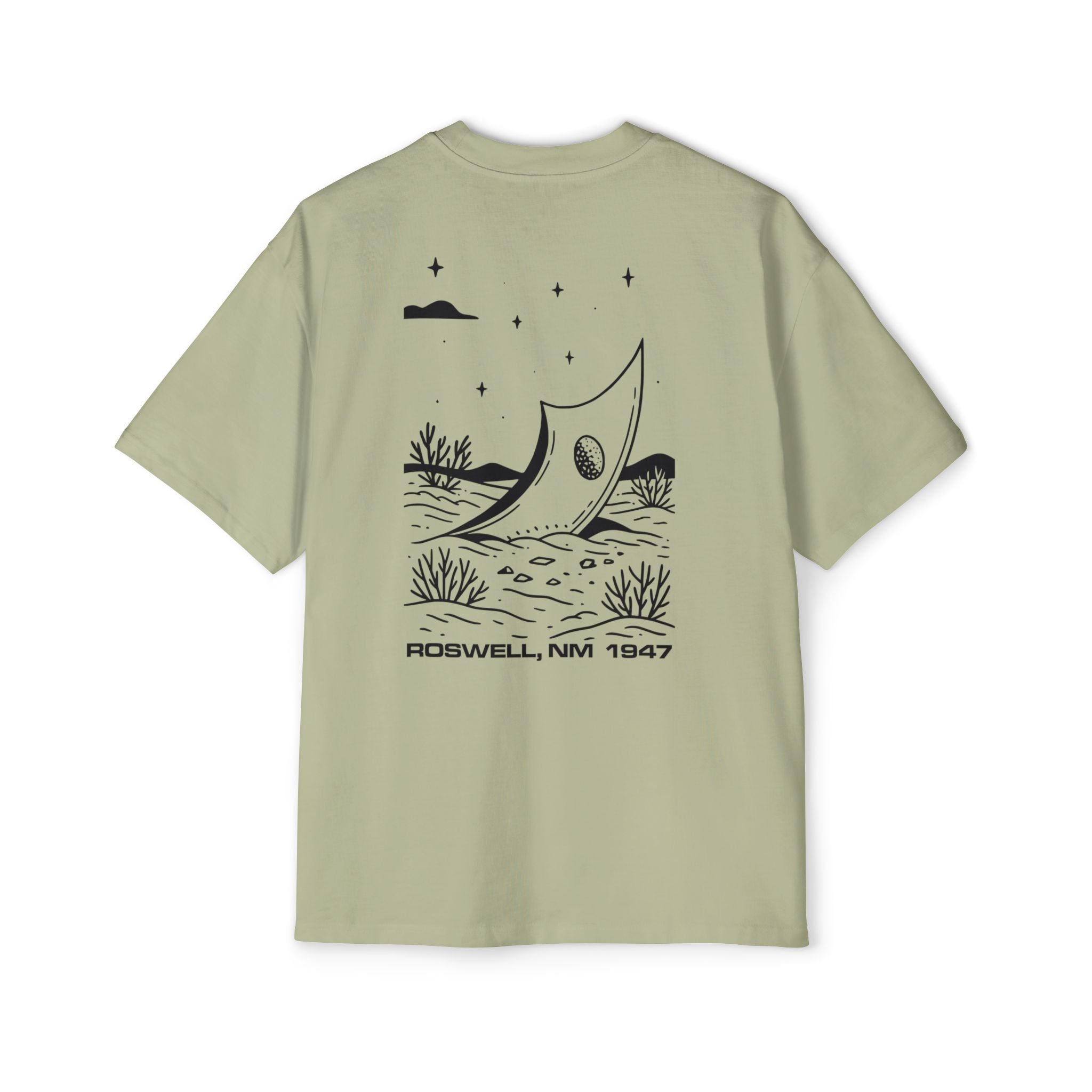 T-shirt Pistachio back