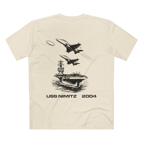 mockup | T-shirt Natural back