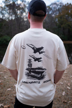 model | T-shirt Back Ecru Eucalyptus Pistachio Navy Pine Green White Black