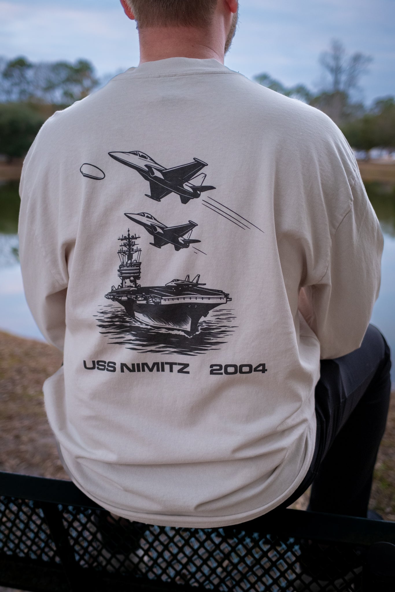 model | T-shirt Back Faded Khaki Faded Bone Faded Black Faded Grey