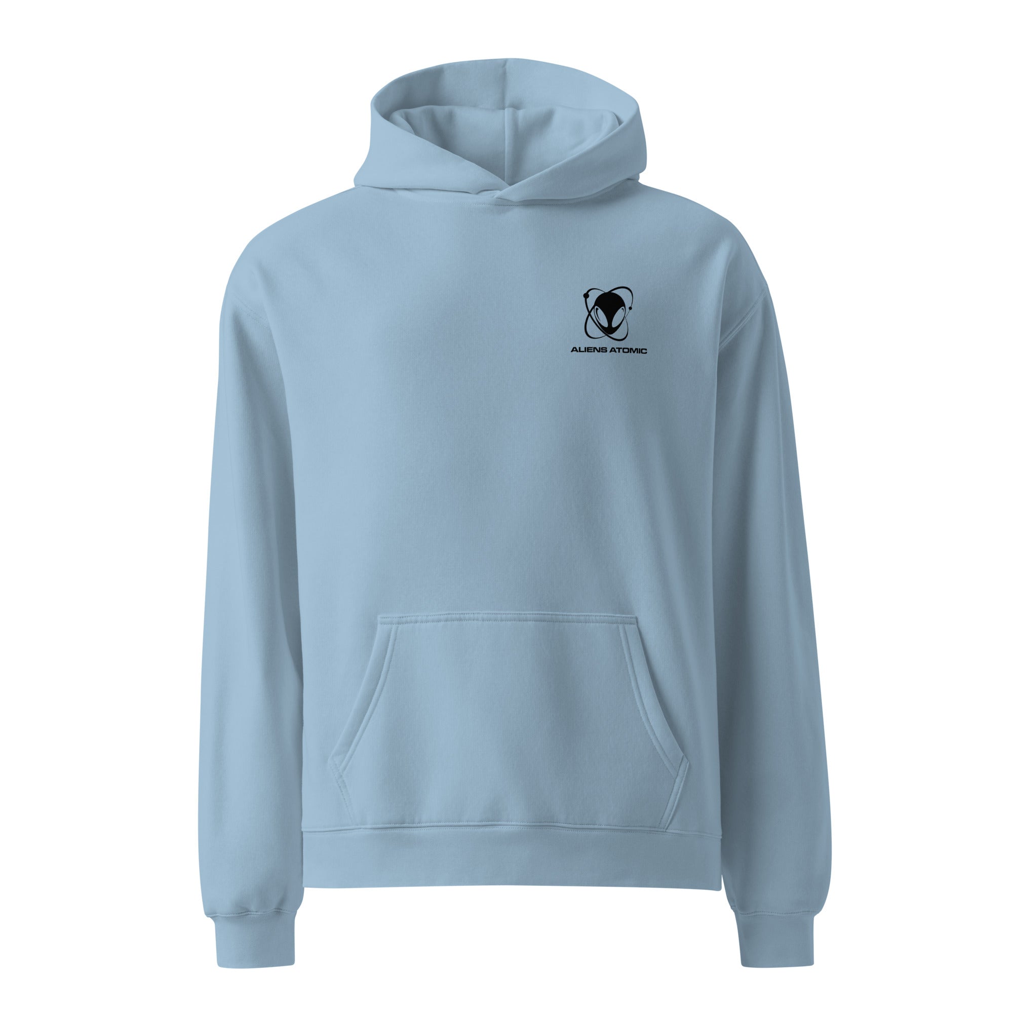 Hoodie Carolina Blue front