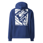 Hoodie Cobalt back