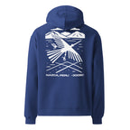 Hoodie Cobalt back