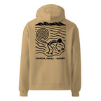 mockup | Hoodie Sand back