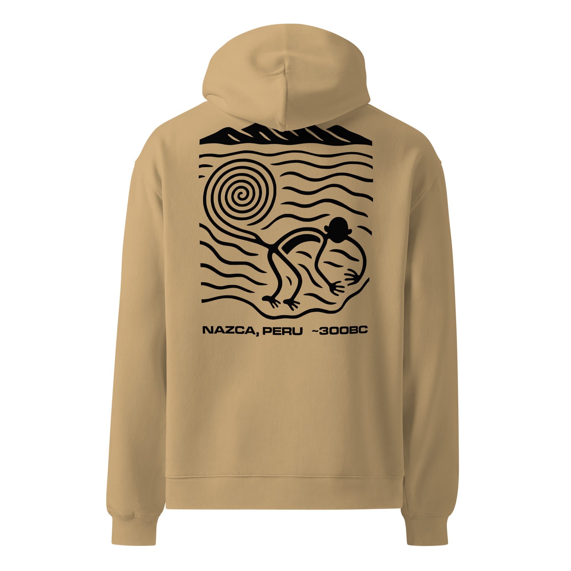 Hoodie Sand back