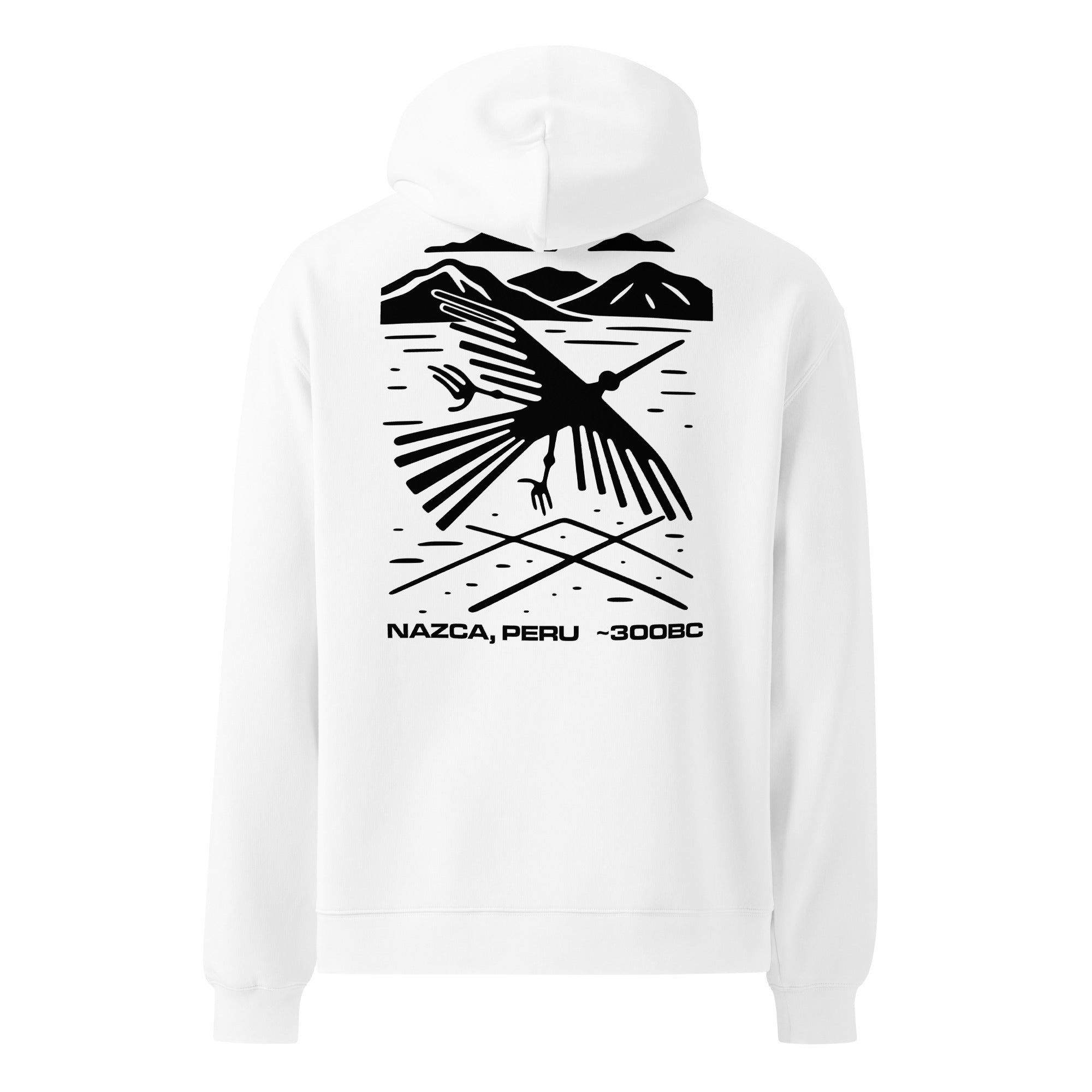 Hoodie White back