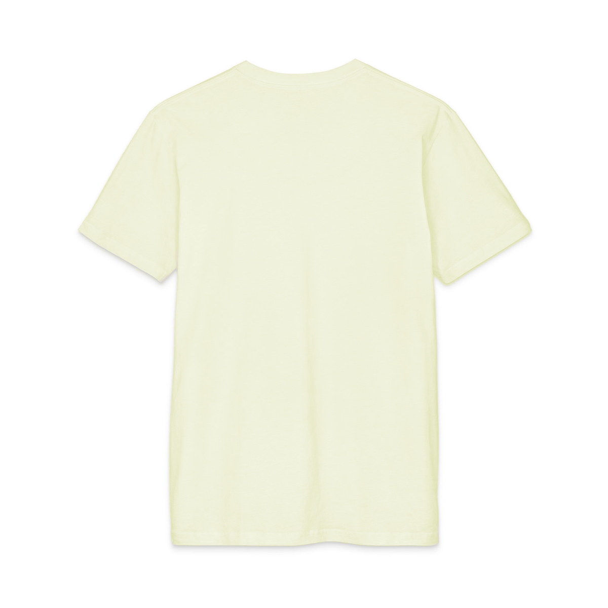 mockup | T-shirt Lime back